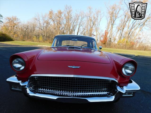 Photo of 1957 Red Ford Thunderbird