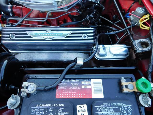 Photo of 1957 Red Ford Thunderbird