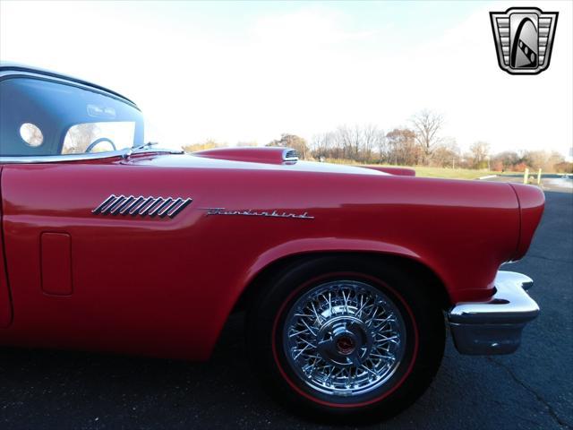 Photo of 1957 Red Ford Thunderbird