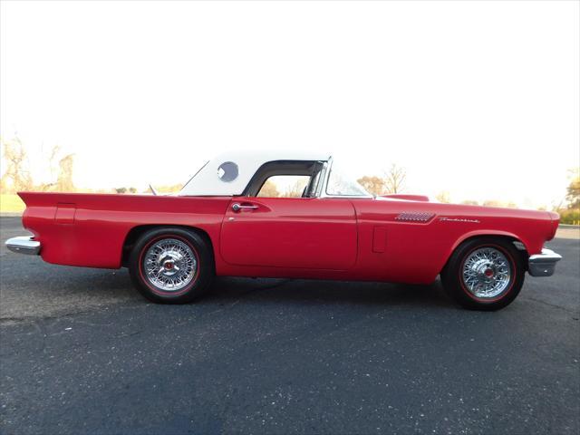 Photo of 1957 Red Ford Thunderbird
