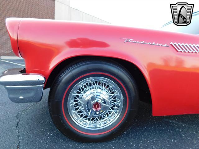 Photo of 1957 Red Ford Thunderbird