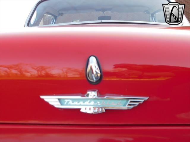 Photo of 1957 Red Ford Thunderbird