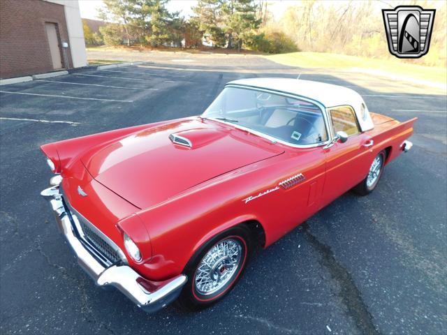 Photo of 1957 Red Ford Thunderbird
