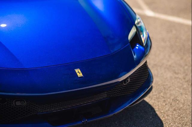 Photo of 2024 Blue Ferrari 296 GTB