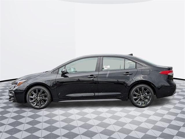 Photo of 2025 Midnight Black Metallic Toyota Corolla