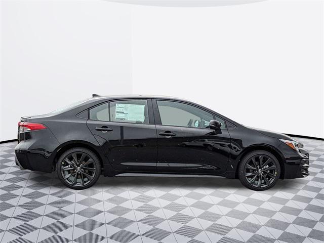 Photo of 2025 Midnight Black Metallic Toyota Corolla
