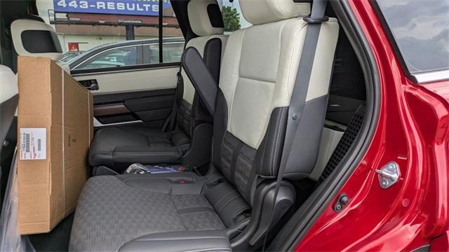 Photo of 2025 Supersonic Red Toyota Sequoia