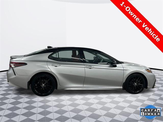 Photo of 2021 Celestial Silver/Midnight Black Metallic Toyota Camry