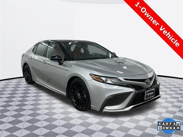 Photo of 2021 Celestial Silver/Midnight Black Metallic Toyota Camry