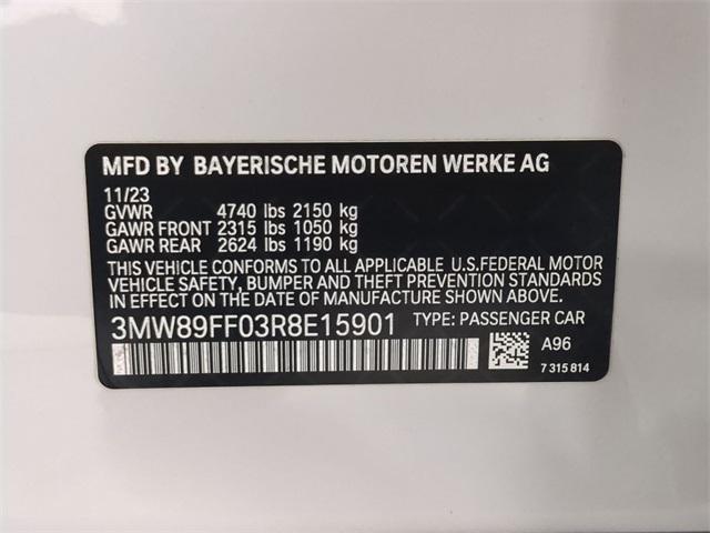 Photo of 2024 White Metallic BMW 330