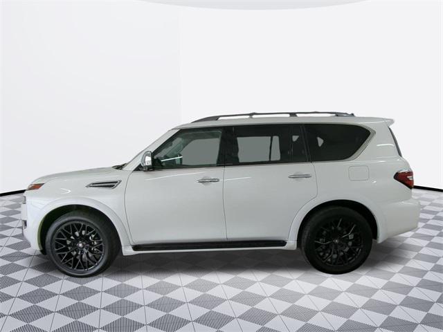 Photo of 2024 Aspen White Tricoat Nissan Armada