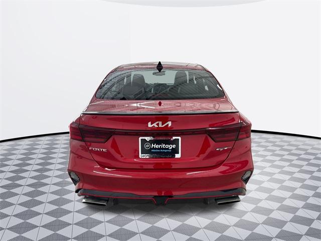 Photo of 2023 Currant Red Kia Forte