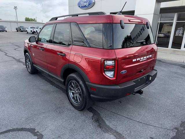 Photo of 2021 Rapid Red Metallic Tinted Clearcoat Ford Bronco Sport