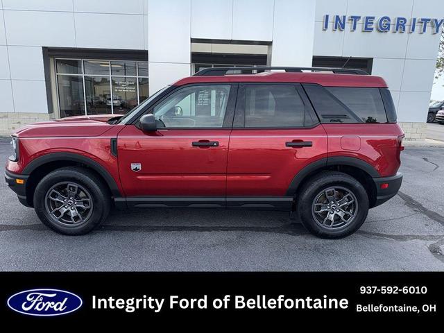 Photo of 2021 Rapid Red Metallic Tinted Clearcoat Ford Bronco Sport