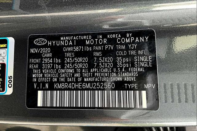 Photo of 2021 Steel Graphite Hyundai PALISADE