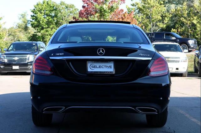 Photo of 2015 Black Mercedes-Benz C-Class