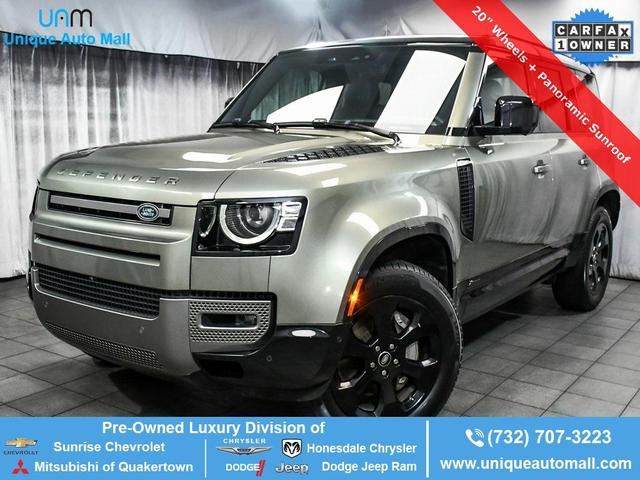 Photo of 2021 Pangea Green Metallic Land Rover Defender