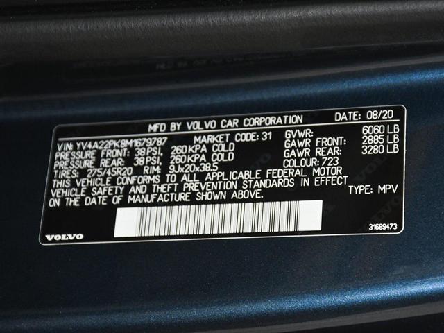 Photo of 2021 Denim Blue Metallic Volvo XC90