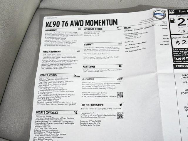 Photo of 2021 Denim Blue Metallic Volvo XC90