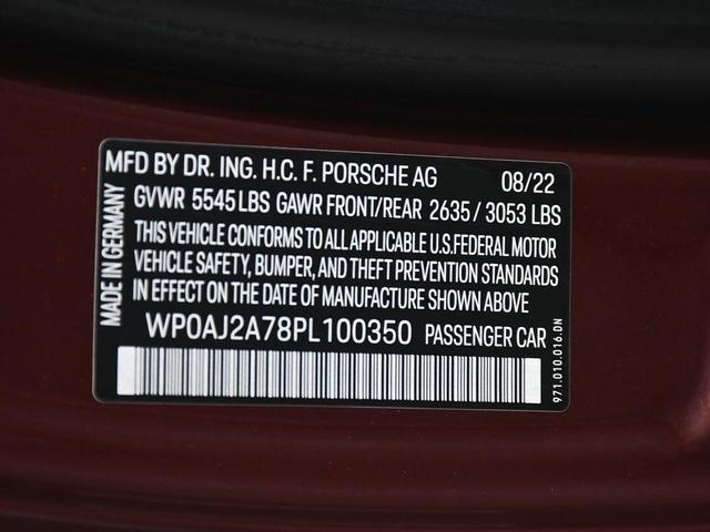Photo of 2023 Cherry Metallic Porsche Panamera