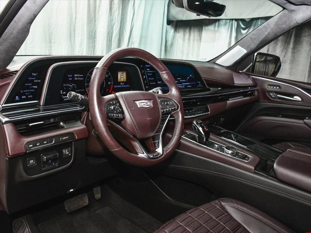 Photo of 2023 Crystal White Tricoat Cadillac Escalade