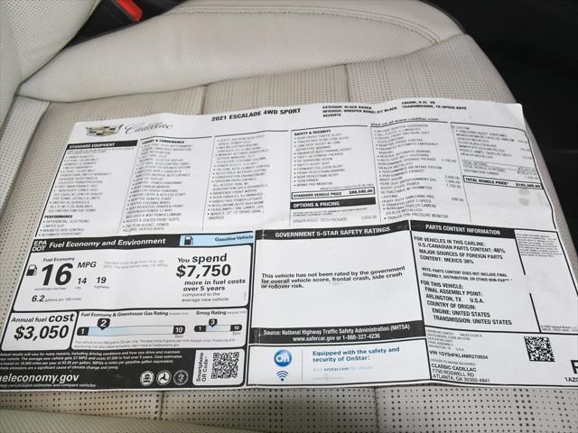 Photo of 2021 Black Raven Cadillac Escalade