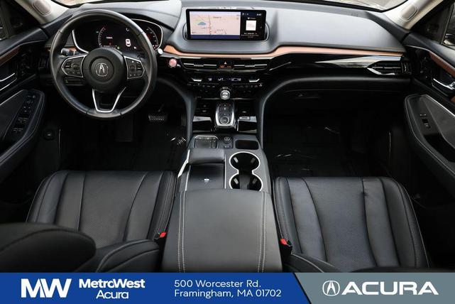 Photo of 2022 Liquid Carbon Metallic Acura MDX
