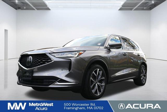 Photo of 2022 Liquid Carbon Metallic Acura MDX