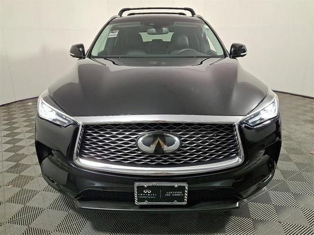 Photo of 2022 Black Obsidian INFINITI QX50