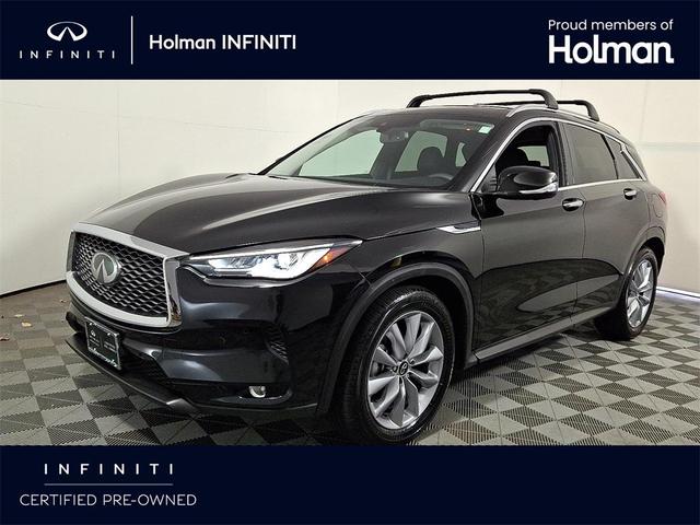 Photo of 2022 Black Obsidian INFINITI QX50