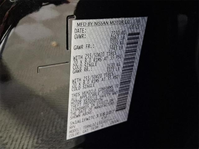 Photo of 2026 Diamond Black INFINITI QX60