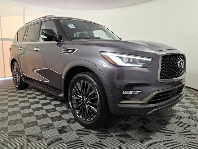 Photo of 2023 Anthracite Gray INFINITI QX80