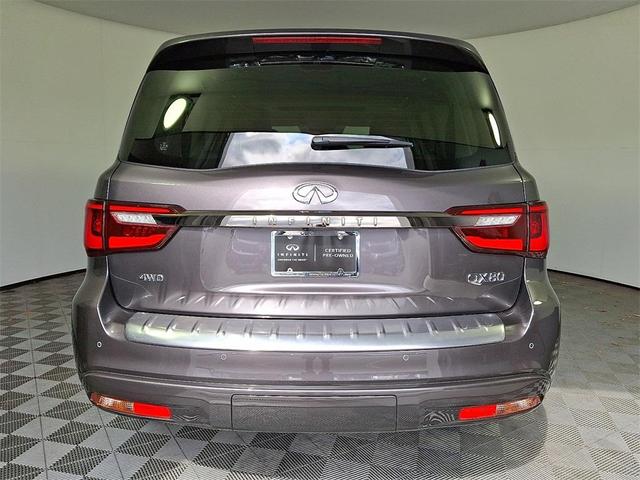 Photo of 2023 Anthracite Gray INFINITI QX80