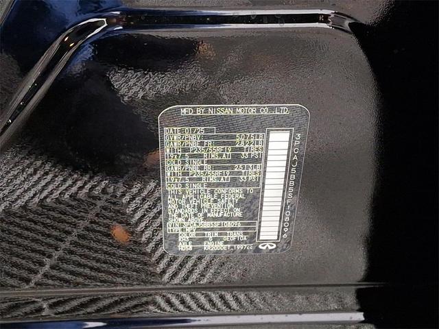 Photo of 2025 Black Obsidian INFINITI QX50