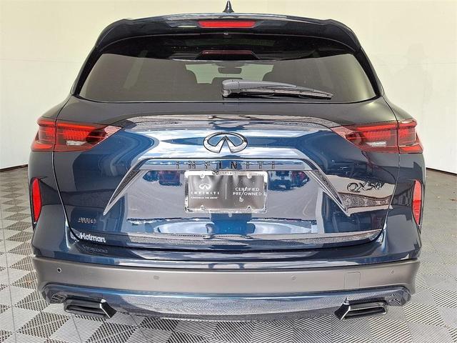 Photo of 2024 Hermosa Blue INFINITI QX50