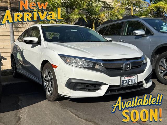 Photo of 2016 White Orchid Pearl Honda Civic