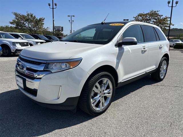 Photo of 2012 White Platinum Clearcoat Metallic Ford Edge