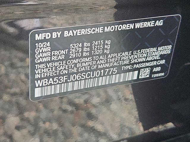Photo of 2025 Dark Graphite BMW 530