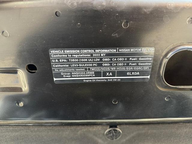 Photo of 2022 Super Black Nissan Sentra