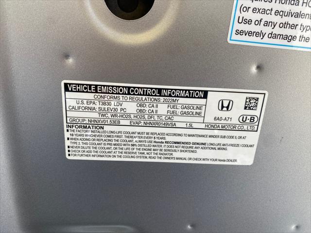 Photo of 2022 Silver Metallic Honda Accord