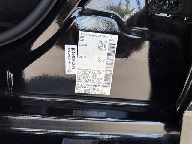 Photo of 2023 Super Black Nissan Altima