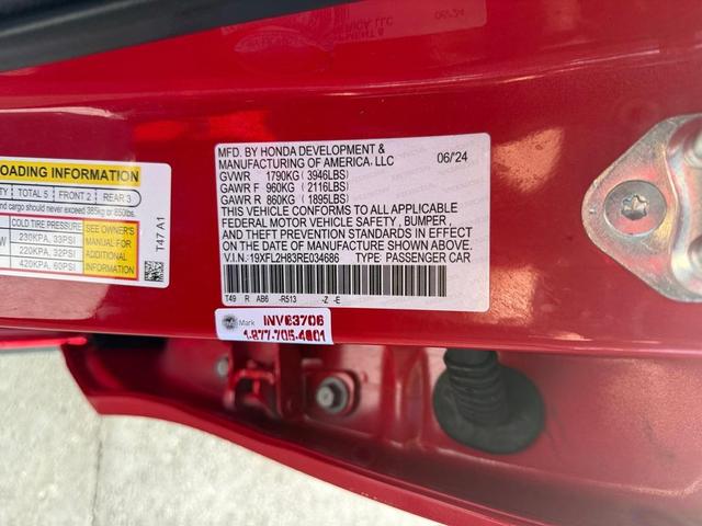 Photo of 2024 Rallye Red Honda Civic