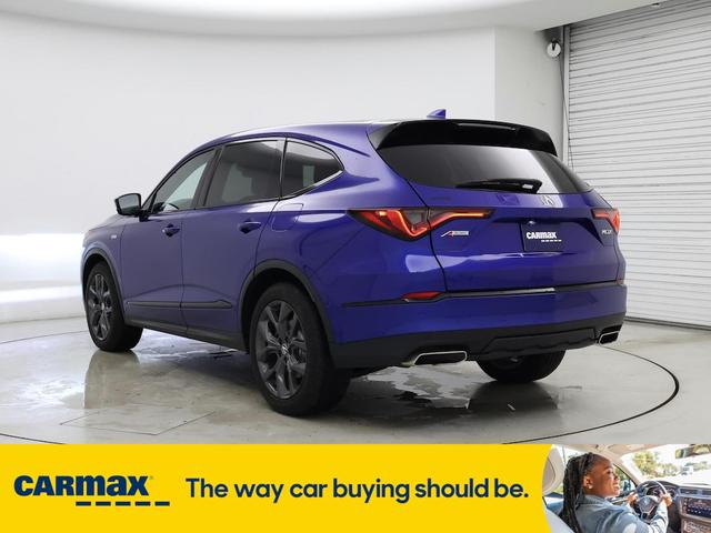 Photo of 2022 Blue Acura MDX