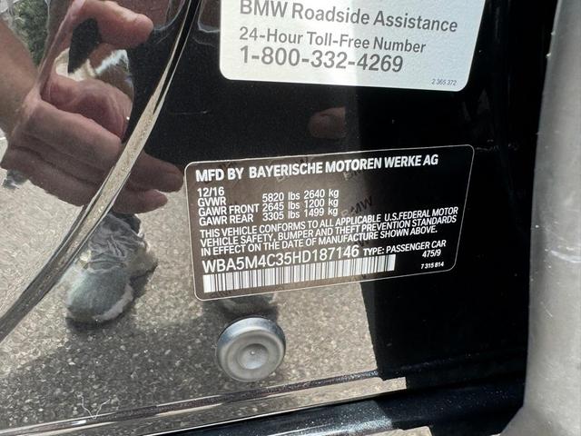 Photo of 2017 Black BMW 535 Gran Turismo