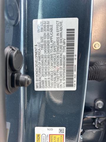 Photo of 2022 Steel Sapphire Metallic Honda Pilot