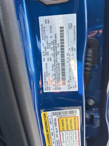 Photo of 2020 Lightning Blue Ford Ranger