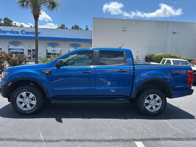 Photo of 2020 Lightning Blue Ford Ranger