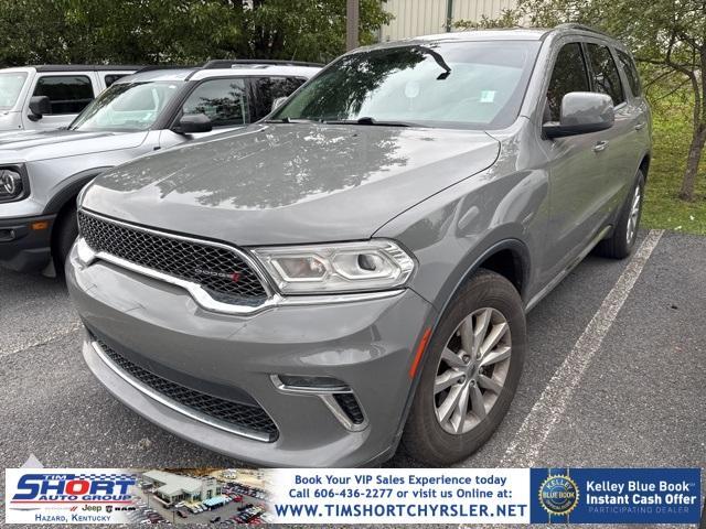 Photo of 2021 Destroyer Gray Clearcoat Dodge Durango