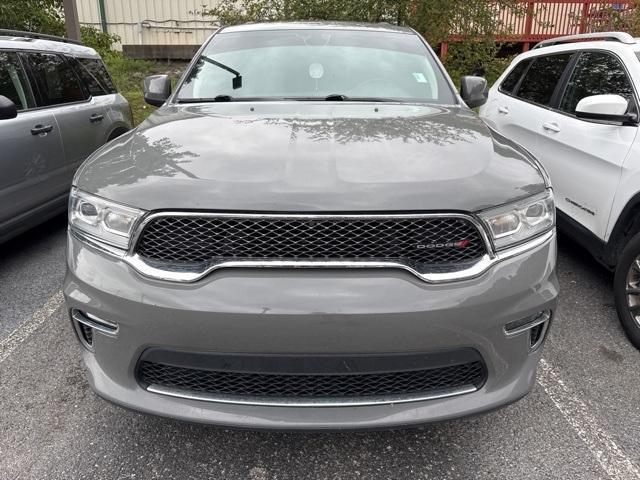 Photo of 2021 Destroyer Gray Clearcoat Dodge Durango