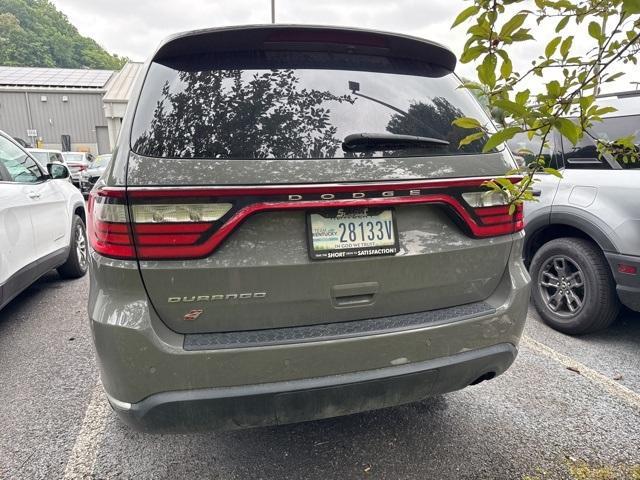 Photo of 2021 Destroyer Gray Clearcoat Dodge Durango